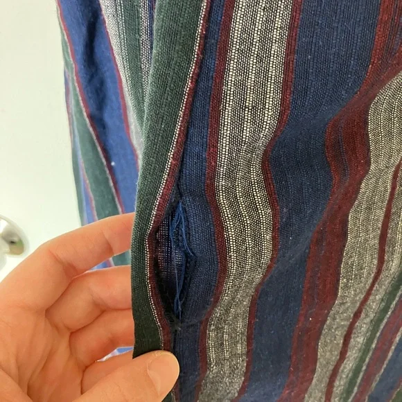 Polagram Multicolor Striped Midi Dress - Picture 9 of 9